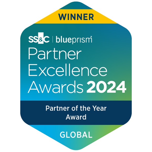 Blueprism Partner of the Year global 2024