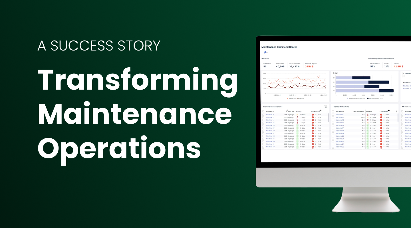 Transforming Maintenance Operations